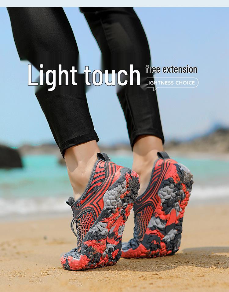 Unisex Swim & Snorkel Shoes: Soft, Skin-Tight Design for Beach, Creek, or Casual Outdoor Activities.