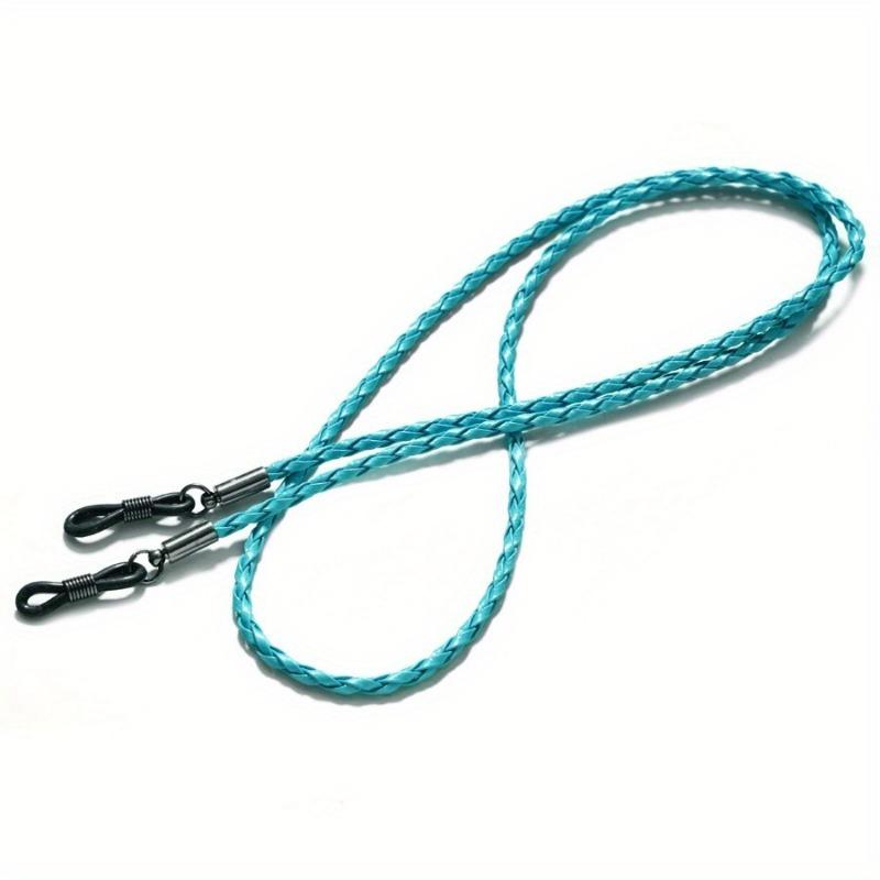 

1PC Woven Twisted Eyeglass Rope Fashionable Eyeglass Rope Glass Cup Accessories Anti Loss Hanging Rope Blue