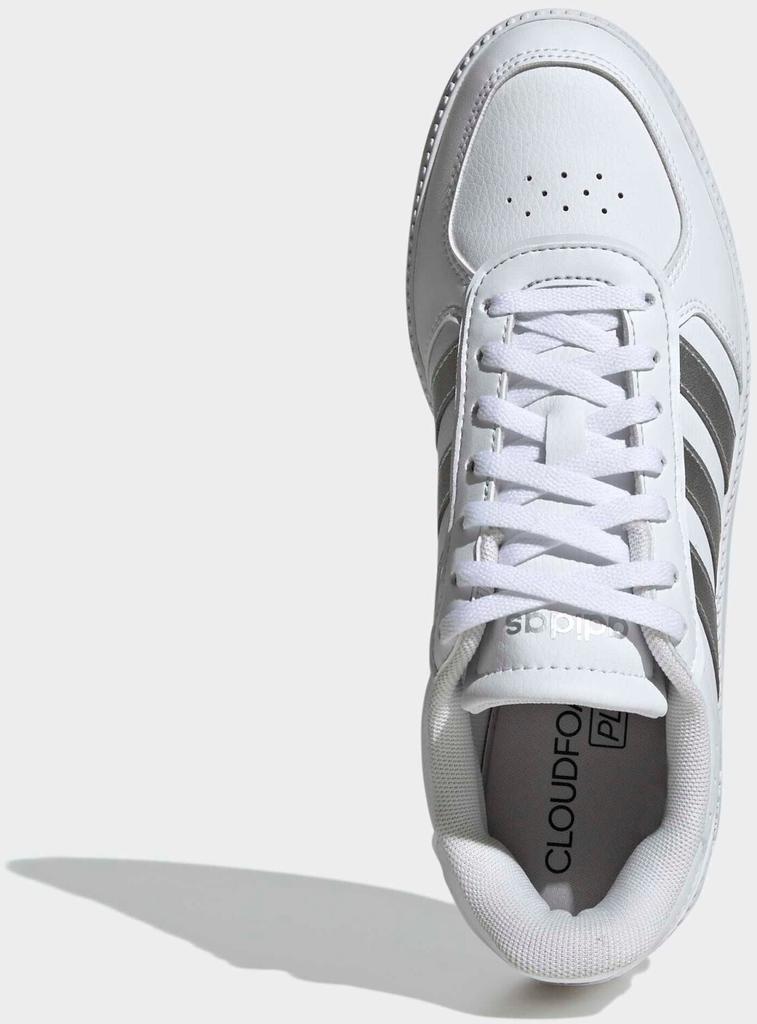 Кроссовки Adidas Breaknet Sleek Women cloud white silver metallic sneaker