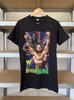 Vintage 1991 Brittisk Bulldog WWE WWF Brottning T-shirt Storlek M