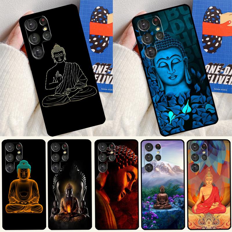 Buddha Budha Phone Case For Samsung Galaxy S25 S24 Ultra S9 S10 S20 S21 S22 Plus S23 FE S24 FE Cover