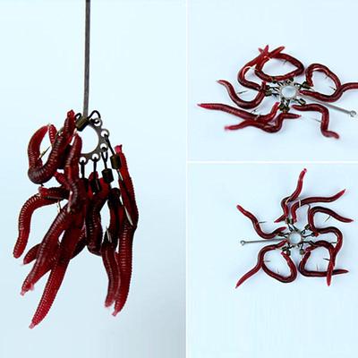 2017 New Arrival Explosion Hook Fishing Tackle Sabiki Jig Hooks Fishing Hook Set Carp Fishing