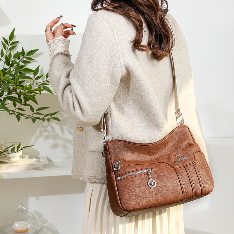 Women's Bag Large Capacity Mother Bag Shoulder Crossbody Handbag
