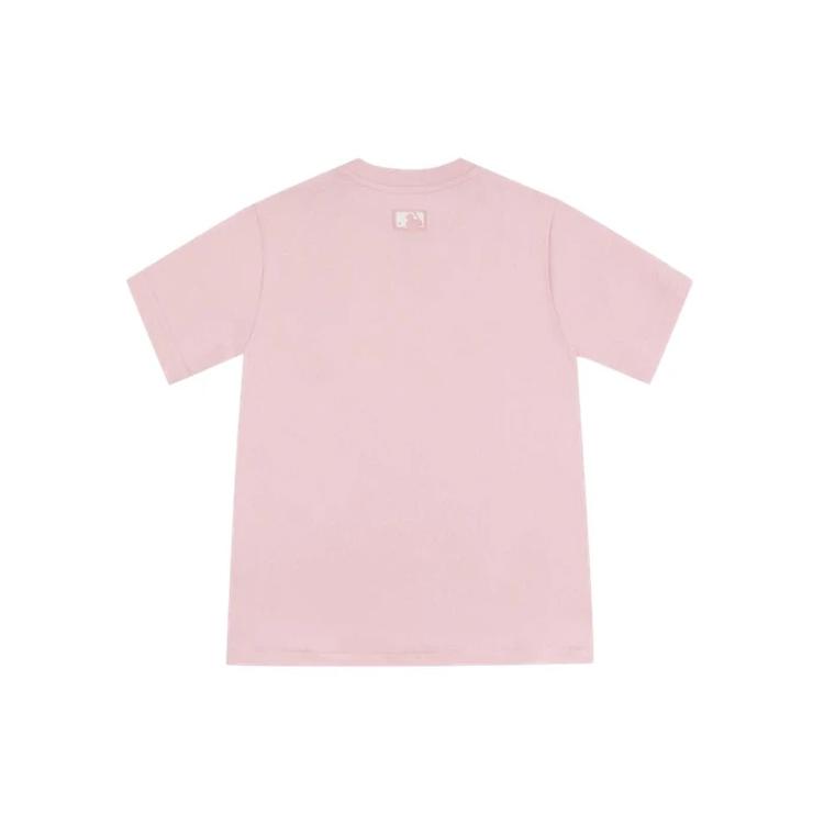 New MLB New York Yankees T Shirt Unisex Pink 31TSC1031-50P