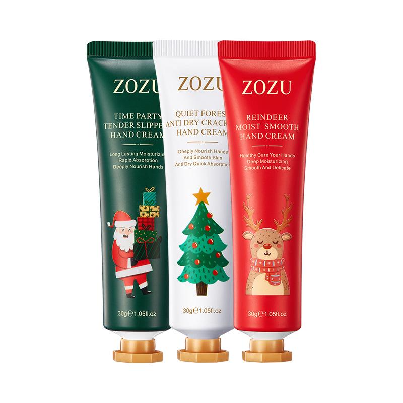 

Ніжний та гладкий крем для рук Christmas Reindeer зволожує та відновлює живлення восени та взимку 3PCS