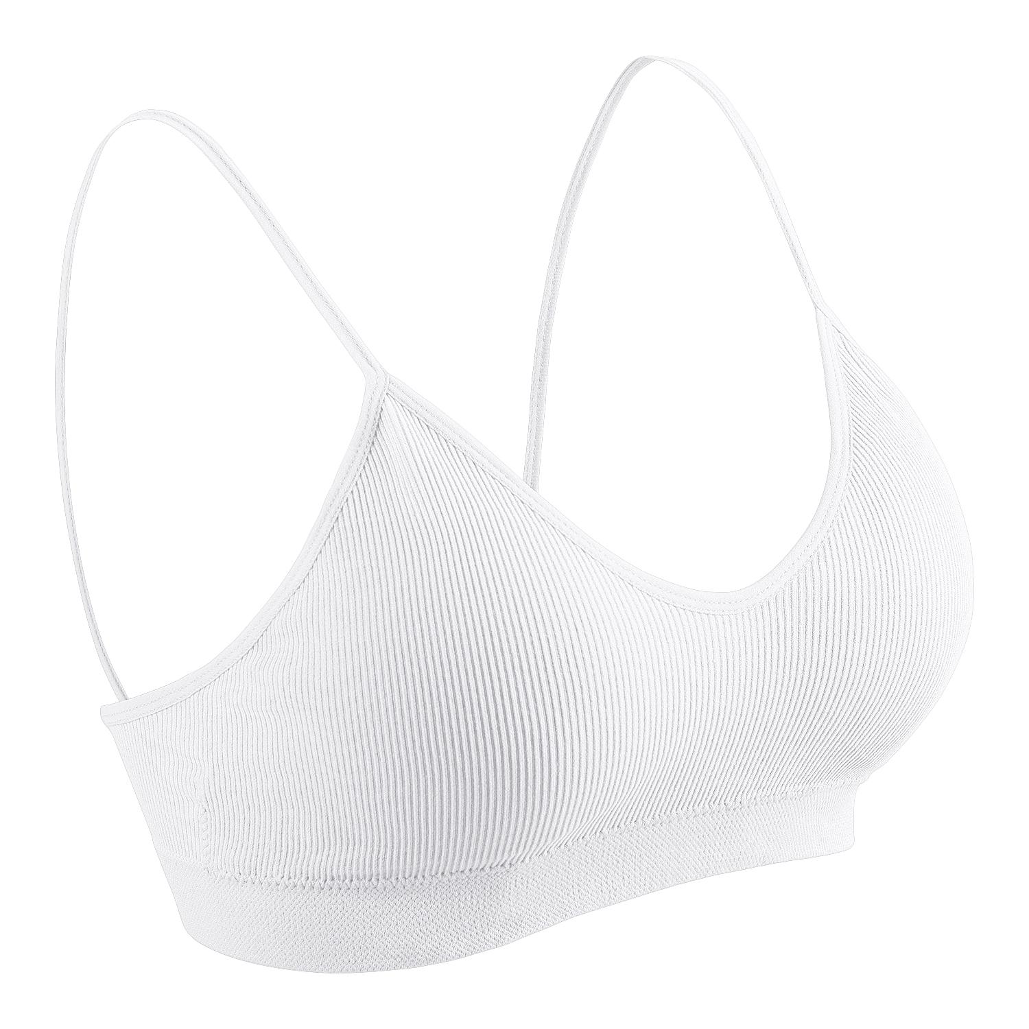 

U-образный бюстгальтер на спине, топы без косточек, женский укороченный топ без косточек, нижнее белье, бюстгальтеры, спортивное нижнее белье, модные уличные топы One Size белый