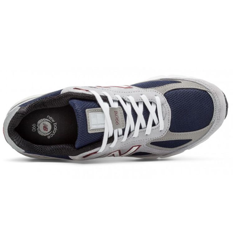 New Balance 990v4 Made In USA Grey Navy Men Sneakers M990GN4