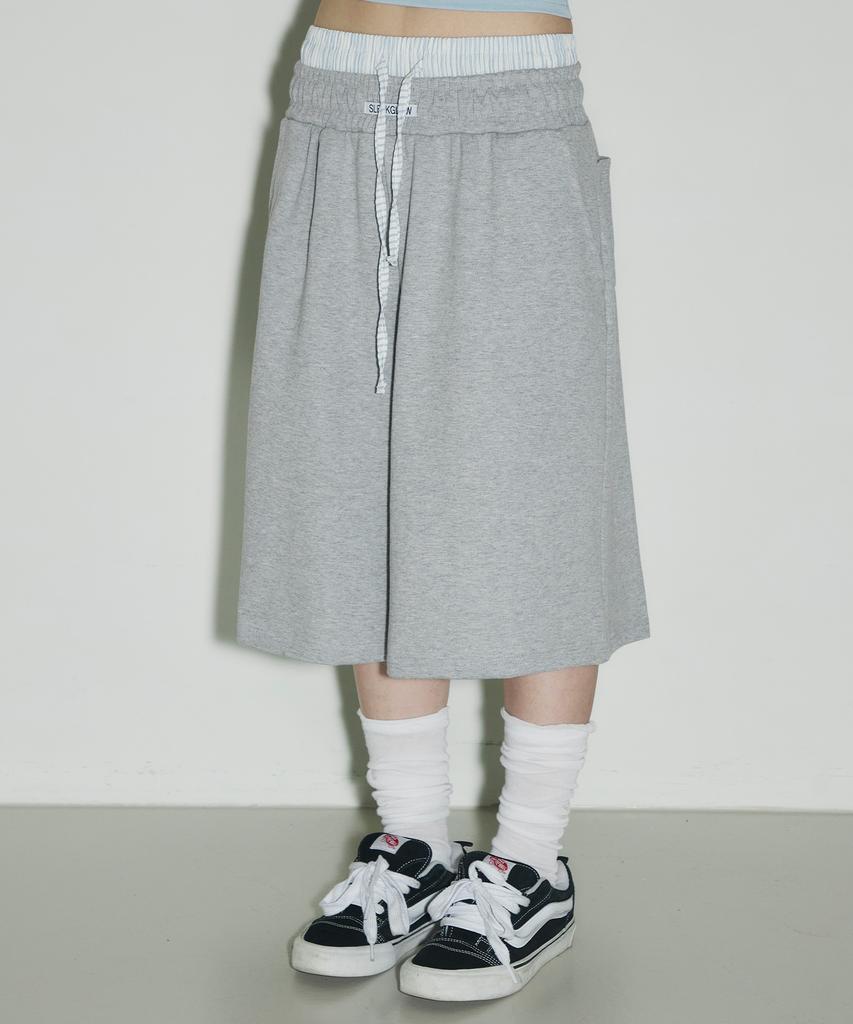Seulliggeullou Boxer Trunks Bermuda Shorts [Grey]