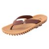 Men's Thick-Sole Vietnam Rubber Flip-Flops: Wear-Resistant, Non-Slip, Toe-Clip Outdoor Sandals