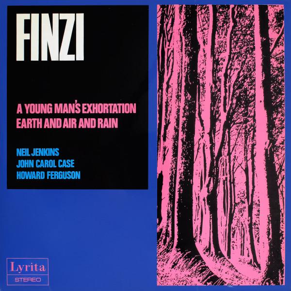 

LP Record GERALD FINZI NEIL JENKINS JOHN A Young Mans Exhortation Earth A SRCS51 Lyrita 1971 UK Classical Used