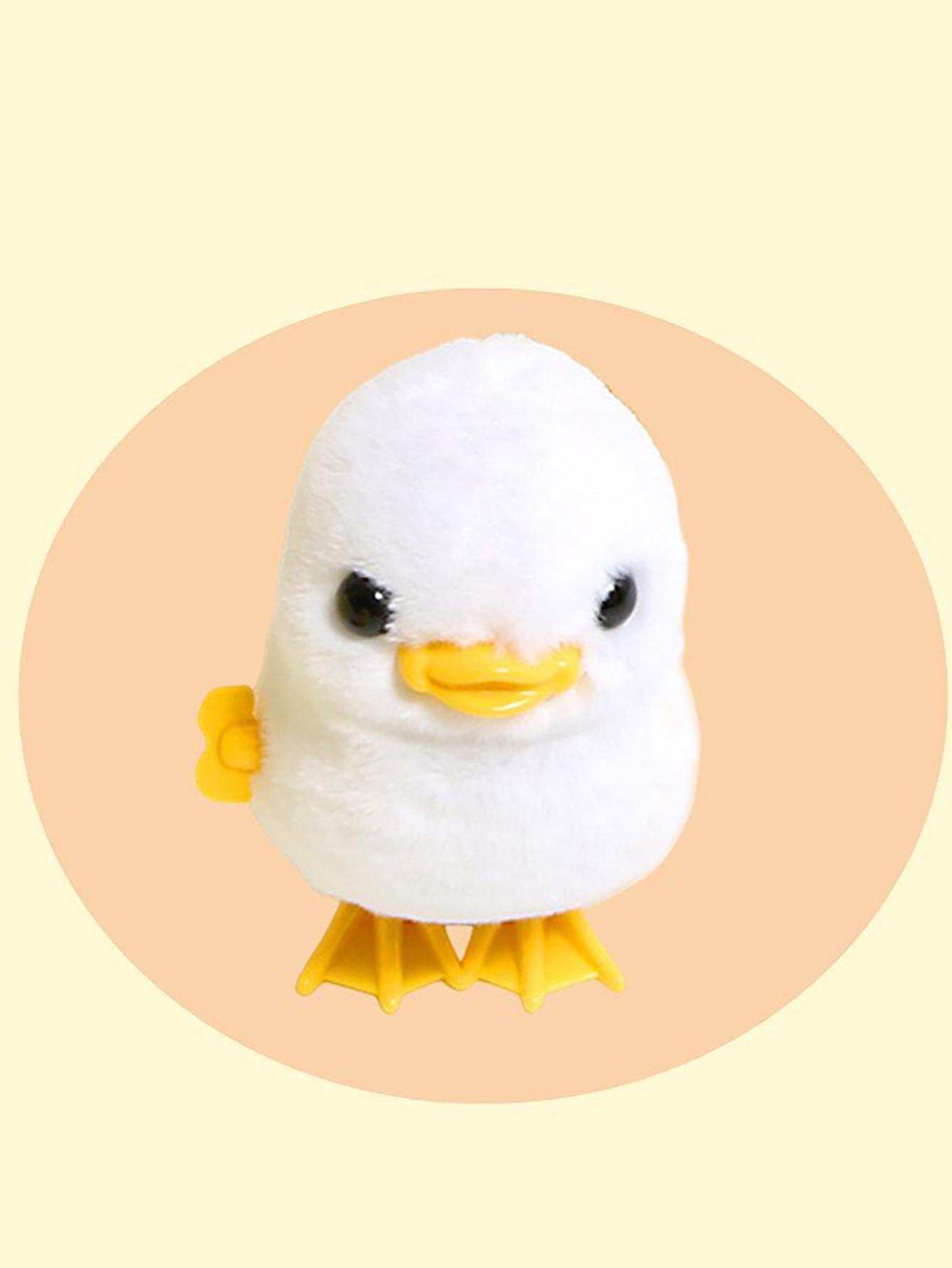 

1 плюшевая прыгающая курица, игрушка-пружинка для питомца, интерактивная игрушка для питомца, подходит для кошек и собак