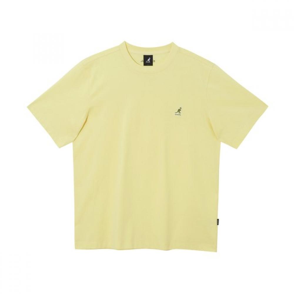 Kangol Classic Logo T shirT 2764 Lemon L