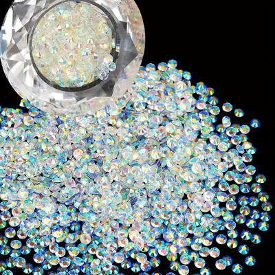 1000Pcs 4mm Resin Flatback Rhinestone, Pink AB Color Flatback Jelly Resin Rhinestones For Mugs, Bottles, Tumblers, Craft Decoration