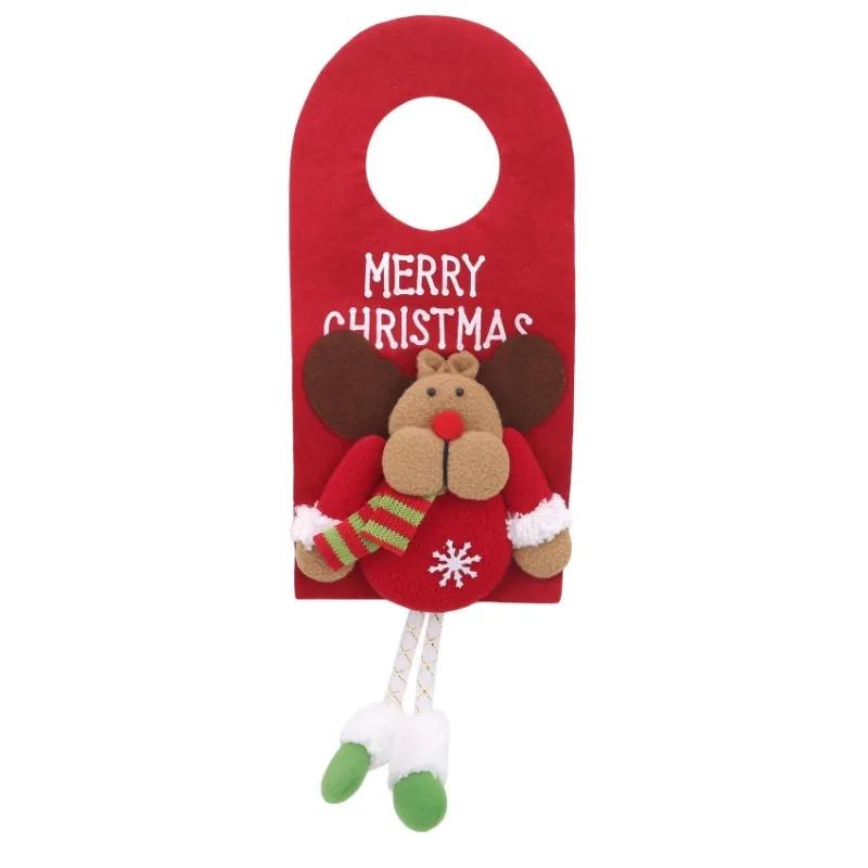 Christmas Decorations for Home Christmas Door Hanging Pendants Santa Door Hanger for Christmas Home New Year Decoration