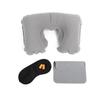 Inflatable U-Shaped Neck Pillow & Travel Essentials Kit