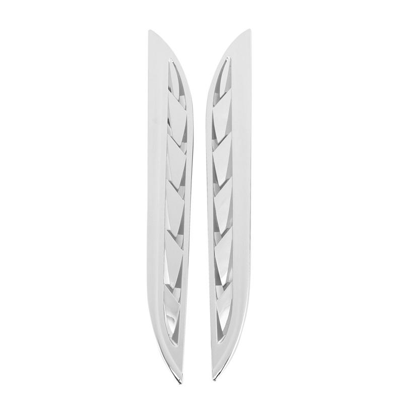 

2 шт. боковая решетка воздухозаборника, накладка для Suzuki Grand Vitara 2006-2013, замена серебряный