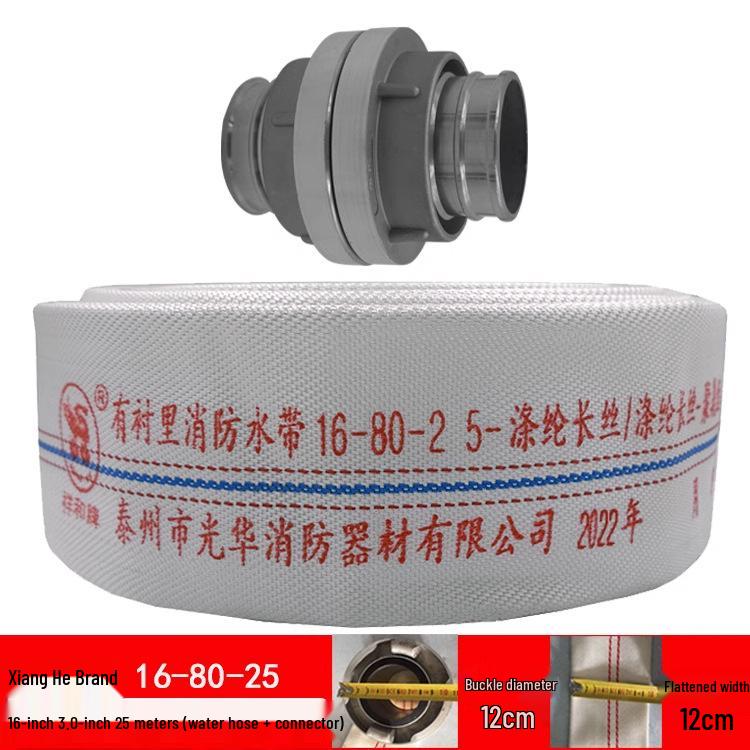 Polyurethane High-Pressure Fire Hose Type 13 for Agricultural Irrigation, 3 & 4 Inch Sizes