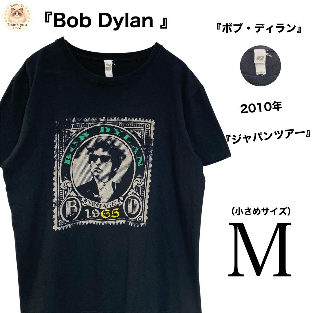

[USED] Bob Dylan 2010 Japan Tour T-shirt Black M size