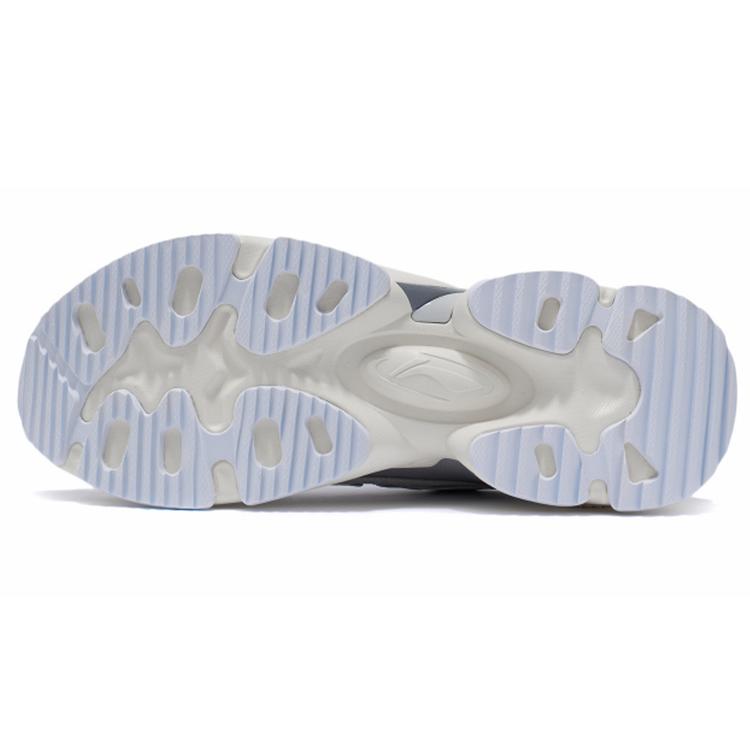 New LiNing Nebula M1 M1 Cushioned Anti Slip And Wear Resistant Lightweight Low Top Sports Casual Shoes Gray AGCR225-1