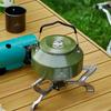 1.4L Camping Stovetop Teapot with Handle Ultralight Coffee Water Kettle Metal for Outdoor Travel Camping Cooking