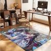 Genshin Impact Columbina Anime Hallway Carpet Non-Slip Laundry Room Mat Laundry Decor Balcony Child Living Room Bedside AreaRugs