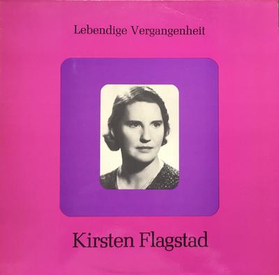 LP Record KIRSTEN FLAGSTAD Kirsten Flagstad LV1372 Lebendige Verga Austria Classical Used