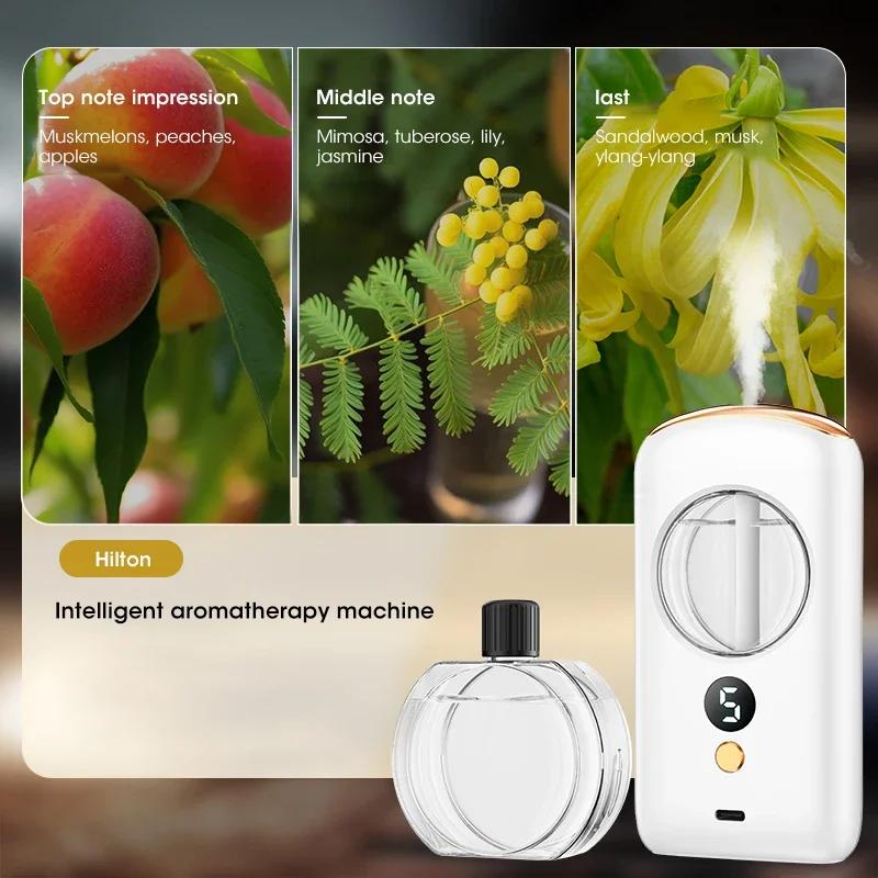 Smart Aromatherapy Machine Air Freshener Purifier Automatic Sprayer Essential Oil Perfume Diffuser Living Room Toilet Deodorizer