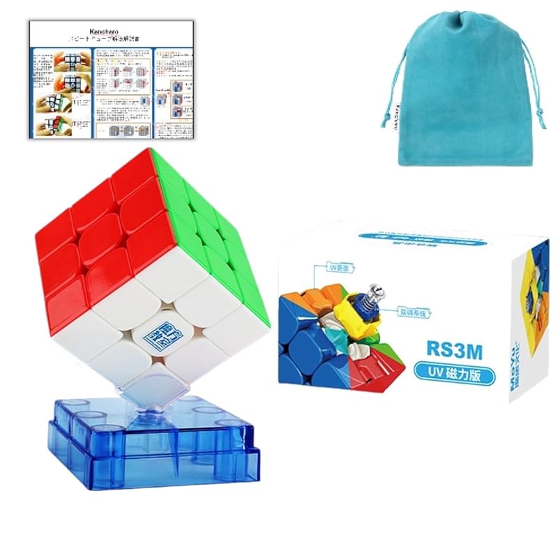 

Kancharo [Japanese cube strategy & With pouch/genuine product] MoYu Cubing Classroom RS series for competition speed cube (RS3M 2020 UV Coated