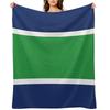 Vancouver Hockey Masks Throw Blanket Decorative Cute Plaid Bed Plaid Loose Blankets
