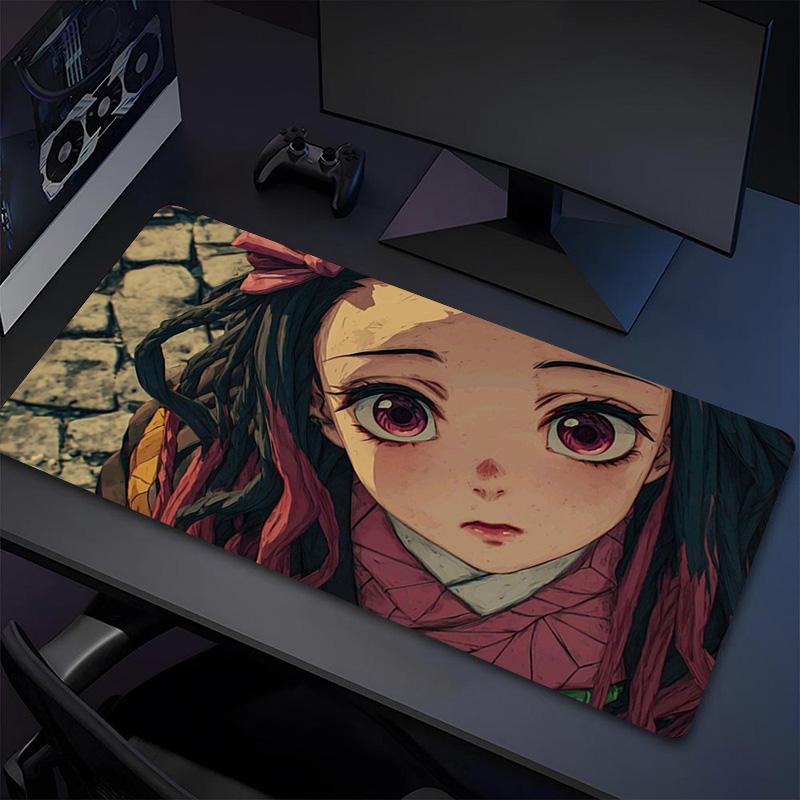 Girl'S World Xl Gaming Mouse Pad Nonslip Rubber Base Stitched Edge Waterproof Desk Mat For Pc Laptop Gamer Office Computer Accessories C927329
