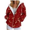 Fall Hoodies for Women Women's Sweatshirt Christmas Graphic Hoodies Casual Long Sleeve Loose Pullover Tops With Ladies Fall Tops