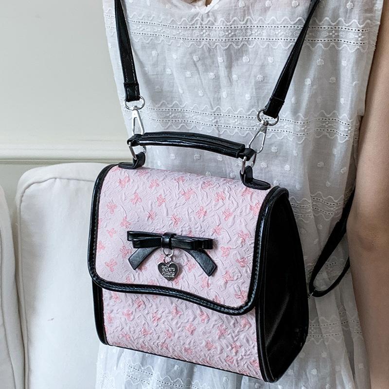 Casual fashion handbag women's 2025 summer new trendy simple foreign style trend backpack student bag