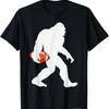 Girls' Unisex-Kids Football-Themed Bigfoot T-Shirt - Black, Small, Short Sleeve