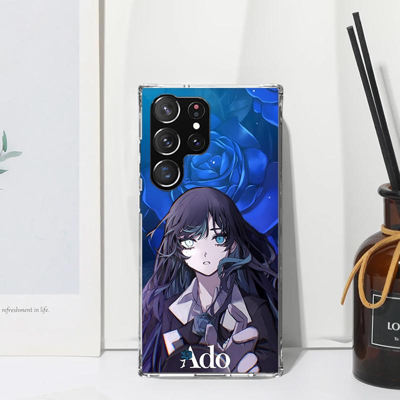 

Ado Kyogen X Uta Phone Case For Samsung Galaxy S26 S25 Edge S24 FE S23 S22 Ultra S21 Plus S20 + Art Fundas Back Cover Galaxy S25 Samsung S26