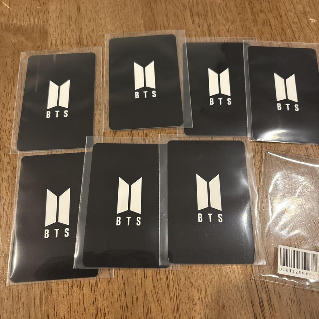 [USED] BTS FESTA 2025 CAPSULEMERCH Full Pack Purchase Bonus Trading Card