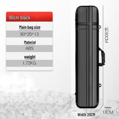 Brangdy Hard Shell Double-Layer Fishing Rod Bag