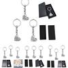 Stainless Steel Keychain With Heart Design Perfect Teacher's Day Or Graduation Gift
