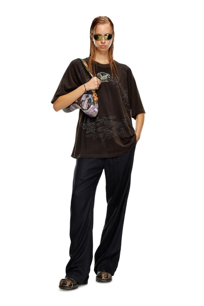 Dámské kalhoty Diesel A153920HPAG, Velikost 40, Černá, 9XX