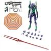 Evangelion Unit-01 Action Figure, EVA-01 Model Kit, 18cm Movable Joints, with Weapons Accessories, Collectible Display Toy