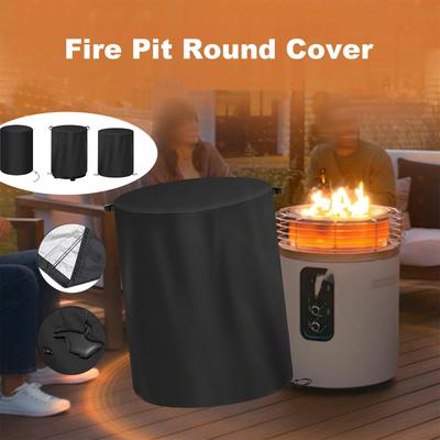 Outdoor Circular Stove Heater Universal Protective Cover