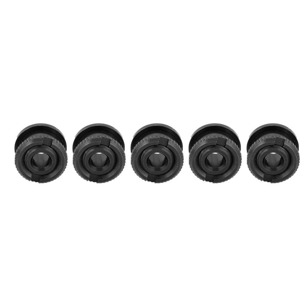 5 Pairs Single Chainring Bike Crank Bolts Lightweight Bike Chainring Bolts  Bike Maintenance чёрный