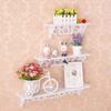 Bedroom Wall Mount Shelf Set - TV Background, 3-Piece Wall Rack Decor