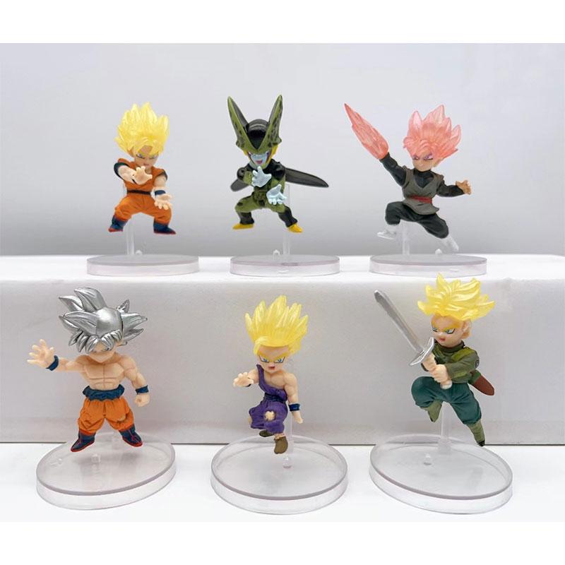 Toys Model Dragon Ball Super Son Goku Vegeta Broly Buu Action Figure Dragon Ball Figure Set Anime Figurines Ultra Instinct Gifts