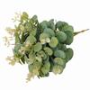 10/20pcs Fake Plants Silk Eucalyptus Leaf DIY Christmas Decorations Vase for Home Garden Wedding Scrapbooking Artificial Flowers