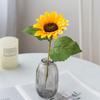 5Pcs of Artificial Flowers Silk Sunflowers Family Room Vases Christmas Wedding Decorations Gardens Bonsai Accessories Scrapbook