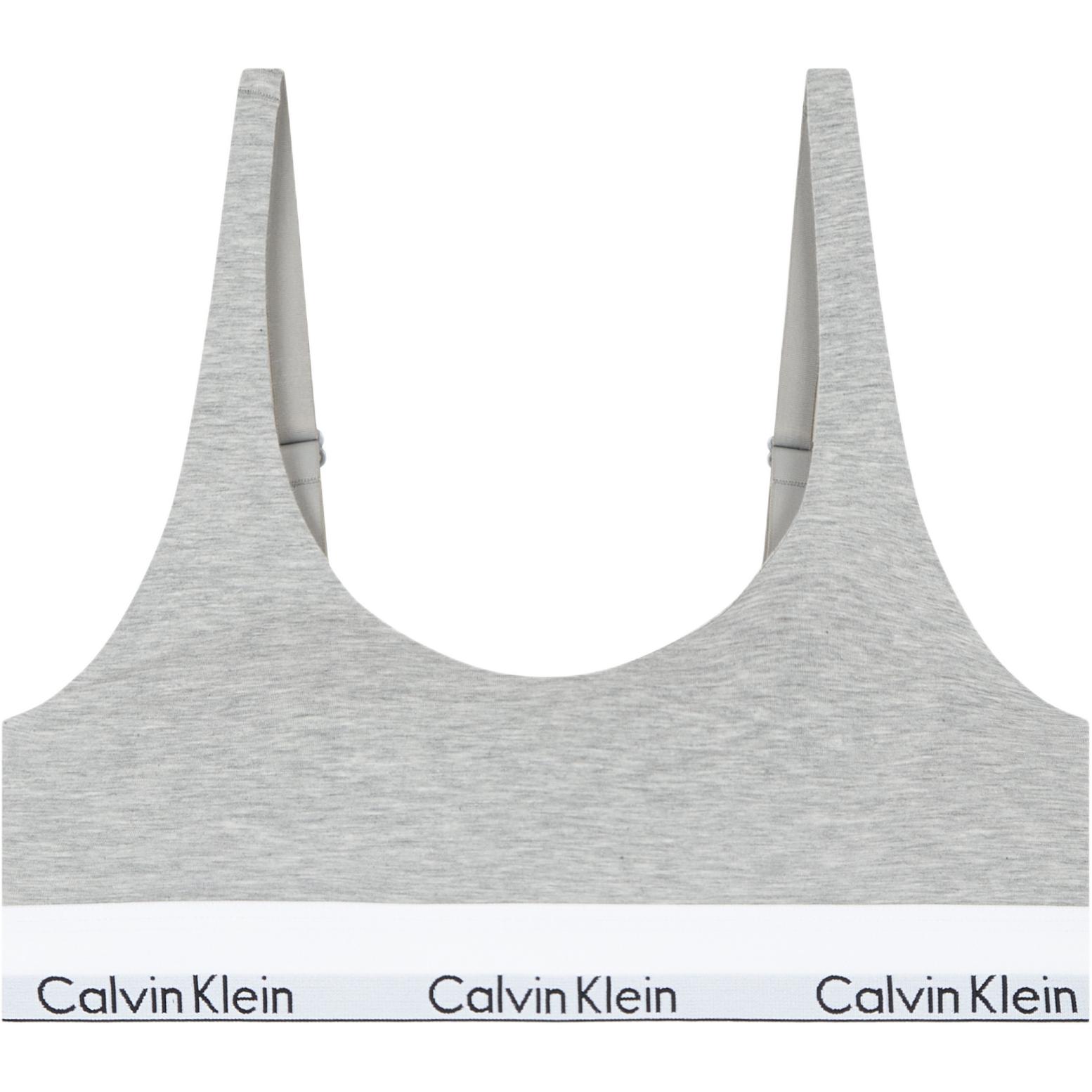 

Calvin Klein Letter Comfortable Simple Bra Женское нижнее белье Серый QF7586AD-P7A M
