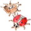Red Ladybug Animal Enamel Design Brooch Pin  Jewelry For Women  Sale