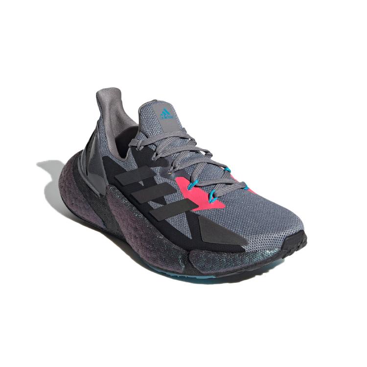 adidas X9000l4 Abrasion Resistant Abrasion Resistant Low Top Running Shoes Gray Black Teenagers FW9296