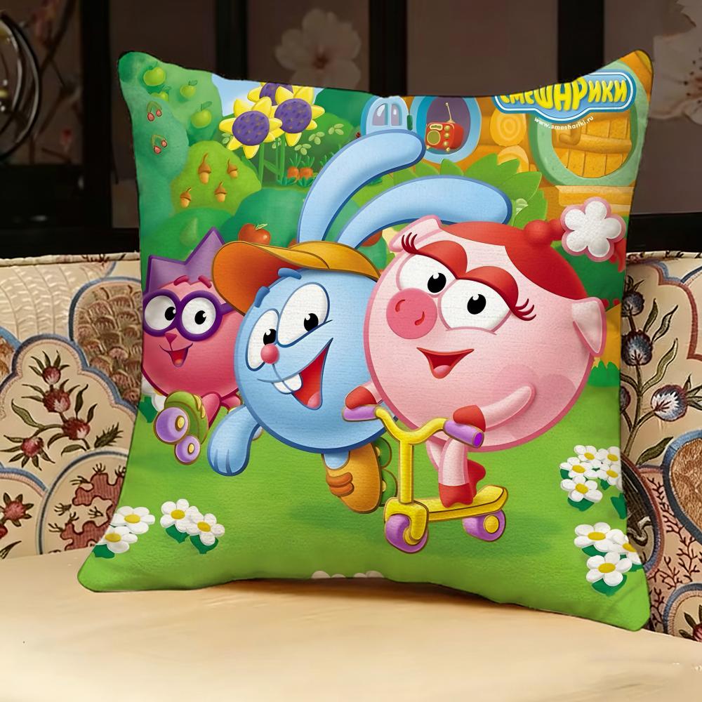 K-KikoRikis Cartoon Pillow Case Pillowcase, Double-sided Printed, Sofa Cushion, Bedroom Headboard Pillow