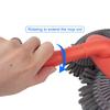 Rotating Car Wash Mop Three-Section Telescopic Roof Window Double Head Brush Maintenance Washing Cleaning Tools Auto Accessories
